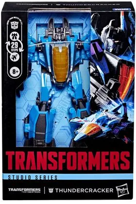 THUNDERCRACKER VOYAGER CLASS FIGURA 16,5 CM TRANSFORMERS: WAR FOR CYBERTRON STUDIO SERIES