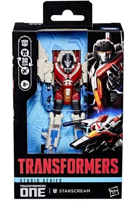 STARSCREAM DELUXE CLASS FIGURA 11.5 CM TRANSFORMERS: ONE STUDIO SERIES