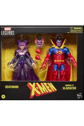 Deathbird & Gladiator Set 2 Figuras 15 CM X-Men Marvel Legends Series