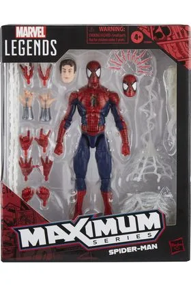 SPIDER-MAN MAXIMUM SERIES FIGURA 15 CM SPIDER-MAN MARVEL LEGENDS SERIES