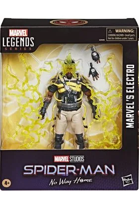ELECTRO FIGURA 15 CM SPIDER-MAN NO WAY HOME MARVEL LEGENDS SERIES