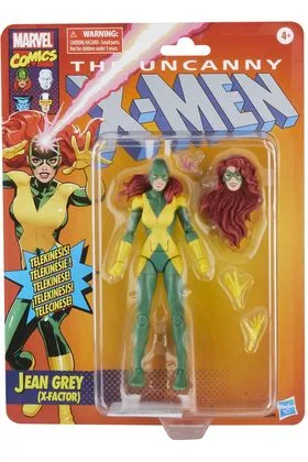 JEAN GREY X-FACTOR FIGURA 15 CM THE UNCANNY X-MEN MARVEL LEGENDS SERIES