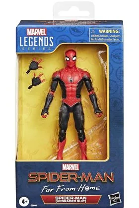 SPIDER-MAN UPGRADED SUIT VERSION FIGURA 15 CM SPIDER-MAN: FAR FROM HOME MARVEL LEGENDS SER