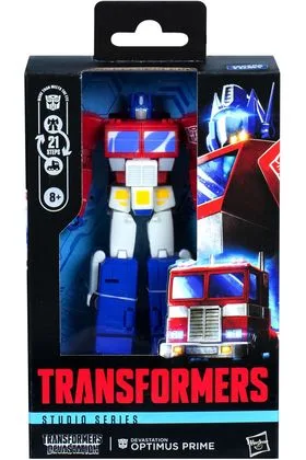 OPTIMUS PRIME DEVASTATION DELUXE CLASS FIGURA 11,5 CM TRANSFORMERS: DEVASTATION STUDIO SERIES