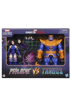 PSYLOCKE VS THANOS PAK 2 FIGURAS 15 CM GAMERVERSE MARVEL LEGENDS SERIES