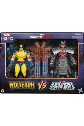 Wolverine vs Silver Samurai Pack 2 Figuras 15 CM Gamerverse Marvel Legends Series