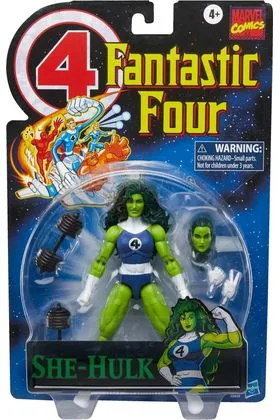 SHE-HULK FIGURA 15 CM FANTASTIC 4 MARVEL LEGENDS SERIES