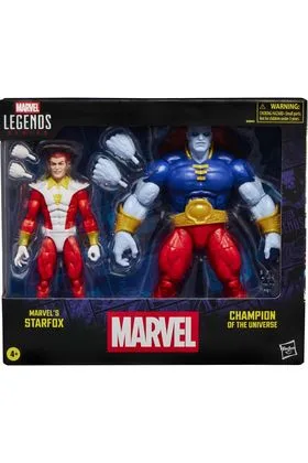 STARFOX & CHAMPION OF THE UNIVERSE PACK 2 FIGURAS 15 CM MARVEL LEGENDS SERIES