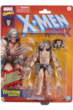 WOLVERINE WEAPON X FIGURA 15 CM X-MEN MARVEL LEGENDS SERIES