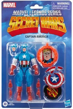 CAPTAIN AMERICA FIG. 15 CM SECRET WARS MARVEL LEGENDS SERIES