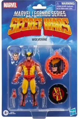 WOLVERINE FIG. 15 CM SECRET WARS MARVEL LEGENDS SERIES