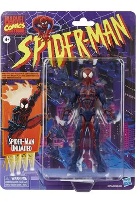 SPIDER-MAN UNLIMITED FIGURA 15 CM SPIDER-MAN MARVEL LEGENDS SERIES
