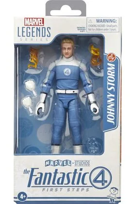 JOHNNY STORM FIGURA 15 CM THE FANTASTIC 4 FIRST STEPS MARVEL LEGENDS SERIES