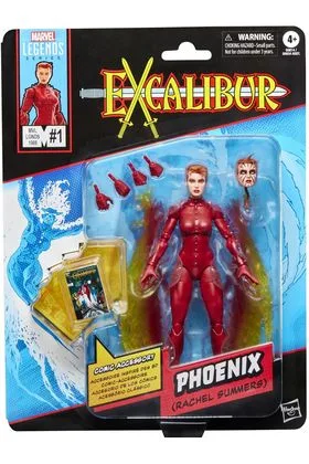 PHOENIX (RACHEL SUMMERS) FIGURA 15 CM EXCALIBUR MARVEL LEGENDS SERIES