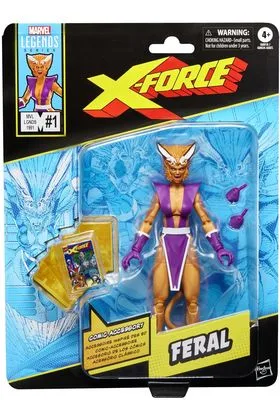 FERAL FIGURA 15 CM X-FORCE MARVEL LEGENDS SERIES