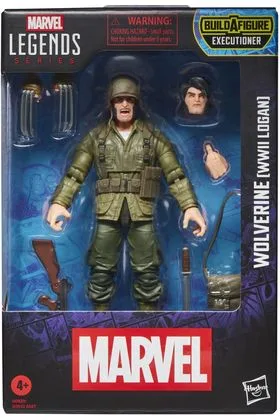 WOLVERINE (WWII LOGAN) FIGURA 15 CM MARVEL LEGENDS SERIES