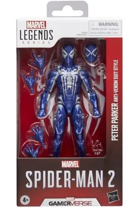 PETER PARKER ANTI-VENOM SUIT STYLE VERSION FIGURA 15 CM SPIDER-MAN 2 MARVEL LEGENDS SERIES