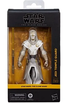 JEDI TEMPLE GUARD FIGURA 15 CM STAR WARS THE CLONE WARS THE BLACK SERIES