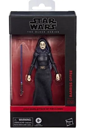 BARRISS OFFEE FIGURA 15 CM STAR WARS ATTACK OF THE CLONES THE BLACK SERIES