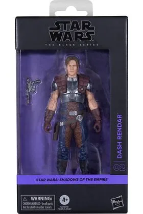 DASH RENDAR FIGURA 15 CM STAR WARS SHADOWS OF THE EMPIRE THE BLACK SERIES