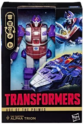 ALPHA TRION FIGURA 17,5 CM TRANSFORMERS AGE OF THE PRIMES THE THIRTEEN