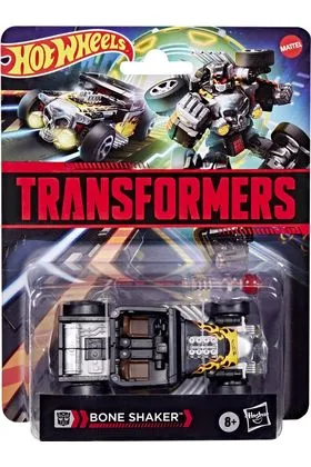 BONE SHAKER FIGURA 12,5 CM HOT WHEELS X TRANSFORMERS COLLABORATIVE