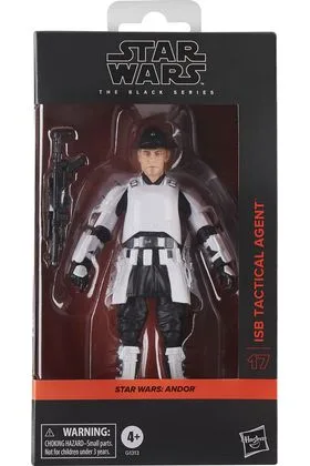 ISB TACTICAL AGENT FIGURA 15 CM STAR WARS ANDOR THE BLACK SERIES