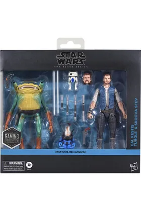 CAL KESTIS BD-1 TURGLE SKOOVA STEV FIGURAS 15 CM STAR WARS JEDI SURVIVOR THE BLACK SERIES