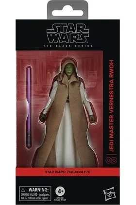 JEDI MASTER VERNESTRA RWOH FIGURA 15 CM STAR WARS: THE ACOLYTE THE BLACK SERIES