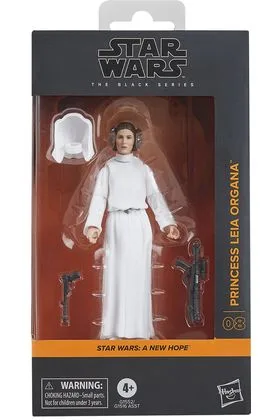PRINCESS LEIA ORGANA FIGURA 15 CM STAR WARS: A NEW HOPE THE BLACK SERIES