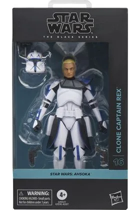 CLONE CAPTAIN REX FIGURA 15 CM STAR WARS: AHSOKA THE BLACK SERIES