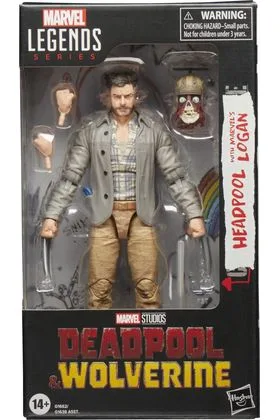 HEADPOOL WITH LOGAN FIG. 15 CM DEADPOOL & WOLVERINE MARVEL LEGENDS SERIES