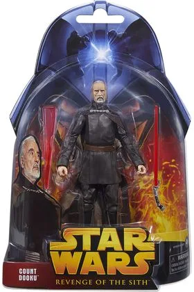 COUNT DOOKU FIGURA 15 CM STAR WARS REVENGE OF THE SITH THE BLACK SERIES