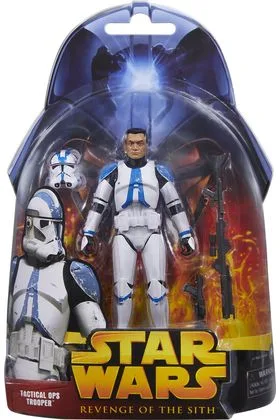 Tactical Ops Trooper 20TH Anniversary Trooper Figura 15 CM Star Wars Revenge of the Sith the Black S