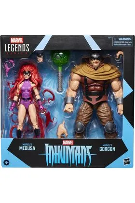 MEDUSA & GORGON PACK 2 FIGURAS 15 CM INHUMANS MARVEL LEGENDS SERIES