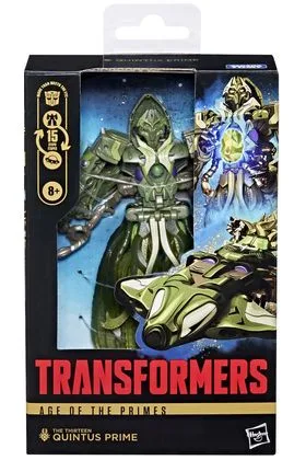 QUINTUS PRIME DELUXE CLASS FIGURA 14 CM TRANSFORMERS: AGE OF THE PRIMES THE THIRTEEN