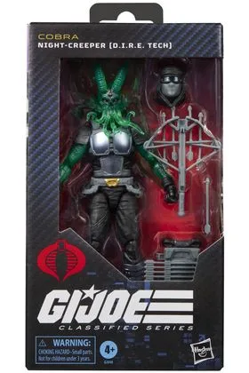 NIGHT CREEPER (D.I.R.E TECH) FIGURA 15 CM G.I. JOE CLASSIFIED SERIES