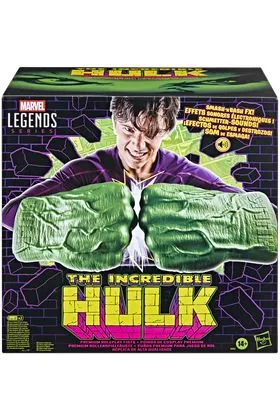 HULK PUÑOS ELECTRONICOS RÉPLICA 30,5 CM THE INCREDIBLE HULK MARVEL LEGENDS SERIES