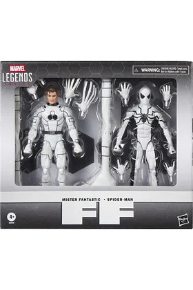 Mister Fantastic & Spider-Man Future Foundation Pack 2 Figuras 15 CM Fantastic Four Marvel Legends S