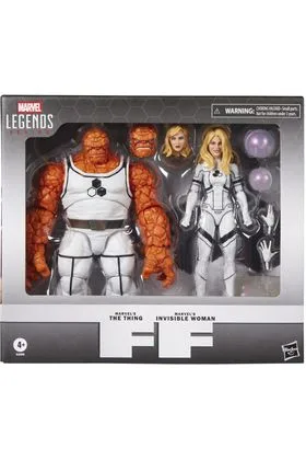 The Thing & Invisible Woman Pack 2 Figuras 15 CM Fantastic Four Marvel Legends Series