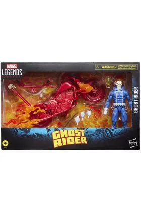 GHOST RIDER CON MOTOCICLETA FIGURA 15 CM MARVEL LEGENDS SERIES