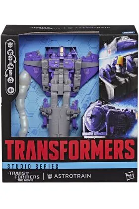 ASTROTRAIN LEADER CLASS FIGURA 17 CM TRANSFORMERS: THE MOVIE STUDIO SERIES