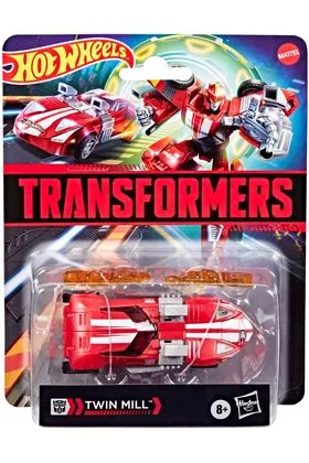 TWIN MILL FIGURA 12,5 CM HOT WHEELS X TRANSFORMERS COLLABORATIVE