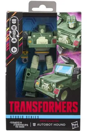 AUTOBOT HOUND DELUXE CLASS FIGURA 14 CM TRANSFORMERS THE MOVIE STUDIO SERIES MTMTE COLLECTION