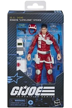 EDWIN LIFELINE STEEN FIGURA 15 CM G.I. JOE CLASSIFIED SERIES