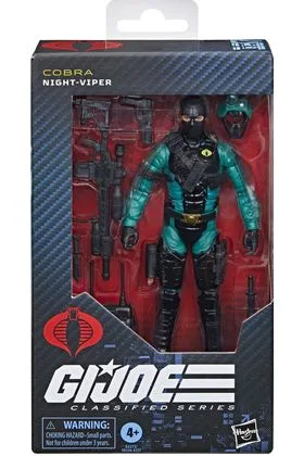 NIGHT-VIPER FIGURA 15 CM G.I. JOE CLASSIFIED SERIES