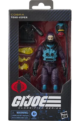 TOXO - VIPER FIGURA 15 CM G.I. JOE CLASSIFIED SERIES