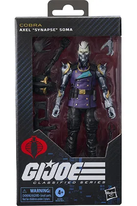 AXEL "SYNAPSE" SOMA FIGURA 15 CM G.I. JOE CLASSIFIED SERIES