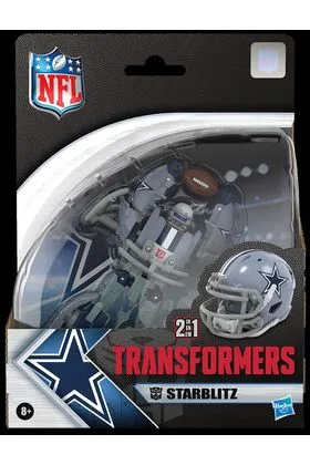 Starblitz Figura 14 CM Dallas Cowboys NFL X Transformers Collaborative