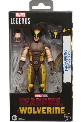 Wolverine Brown Suit Figura 15 CM Deadpool & Wolverine Marvel Legends Series